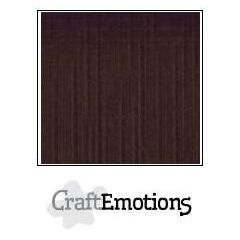 Linnenkarton CraftEmotions-Scrap-1260 (Chocolade)