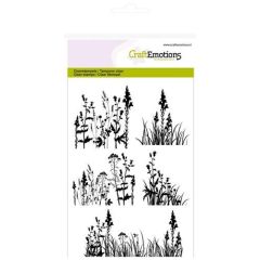CraftEmotions clearstamps A6 - grassen kruiden (130501/1144)*