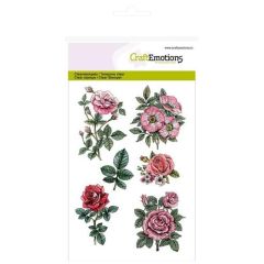  CraftEmotions clearstamps A6 - Botanical Rose Garden 2 (130501/1241)*