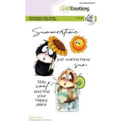 CraftEmotions clearstamps A6 - Guinea pig 6 Carla Creaties