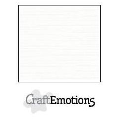 Linnenkarton CraftEmotions-A4-1315 (White)