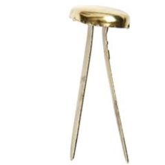 CC Splitpennen 20 mm Goud 70 stuks (14207)