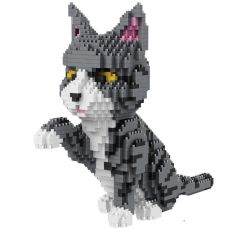 Balody Grijs witte kat (16038) *