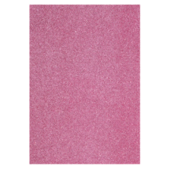 Vaessen Creative • Foam 2mm A4 - 1pcs - Glitter pink (1606-273)