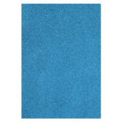 Vaessen Creative • Foam 2mm A4 - 1pcs - Glitter Lichtblauw (1606-275)