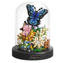 Balody Bloemen met Vlinder (16369) *