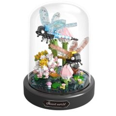 Balody Bloemen met Libelle (16378) *