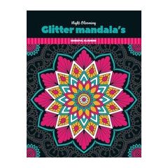 Glitter Kleurboeken Mandala's - Night Blooming