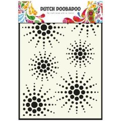 Dutch Doobadoo Dutch Mask Art stencil zon A5  (470.715.026)*