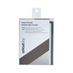 Cricut Insert Cards Grey/ Silver Holographic (2008043)