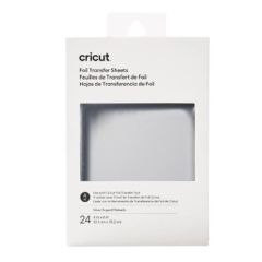 Cricut Foil Transfer Sheets 4 x 6" Silver 24 vel (2008713)