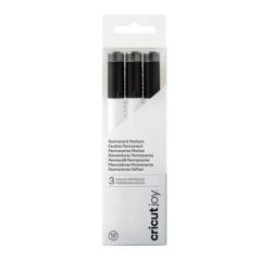 Cricut Joy • Permanent Markers 3-Pack 1.0 Black (2008804)