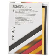 Cricut Joy Foil Transfer Insert Cards Small Royal Flush Sampler (8pcs) (2009203)