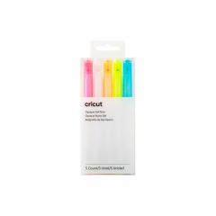 Cricut • Opaque Gel pens 5-pack (Pink, Orange, White, Yellow, Blue) (2009849)