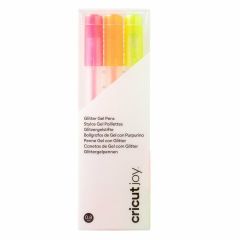 Cricut • Joy Glitter Gel pens 3-pack (Pink, Orange, Yellow) (2009963)