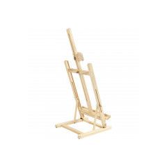 Tafelezel, h: 76 cm, b: 27,5 cm, grenen (22156)