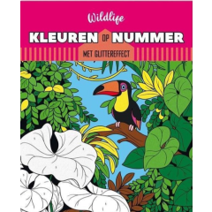 Kleuren op nummer Kleurboek Wildlife