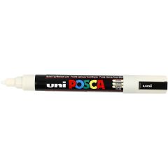 Uni Posca Verfmarker - lijndikte: 2,5 mm - PC-5M - Ivoor - 46