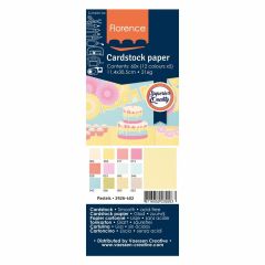 Florence • Cardstock papier Glad 11,4x30,5cm Pastel (2926-402)