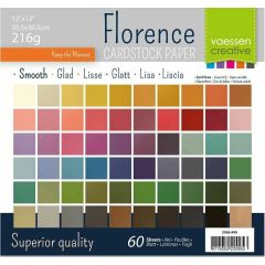 Florence • Cardstock smooth multipack 30,5x30,5cm Assorti (2926-999)