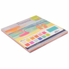Florence • Cardstock smooth 30,5x30,5cm Summer 12x5 Basic (2926-302)