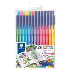 triplus color kleurstift - etui 26 st J. Basford (323 TB26 P)