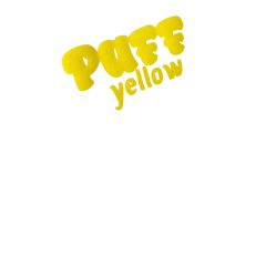 Signmart - Puff  Flexfolie/HTV - Iron-On met Wow-Effect - Geel - 20x30cm (PUF004)