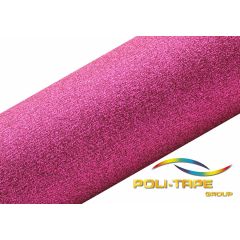 POLI-FLEX PEARL GLITTER Flexfolie DIN A4 Hot Pink (432)