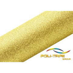 POLI-FLEX PEARL GLITTER Flexfolie DIN A4 Gold (451)