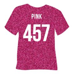 POLI-FLEX PEARL GLITTER Flexfolie DIN A4 Pink (457)
