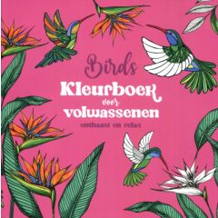 Kleurboek voor volwassenen Birds