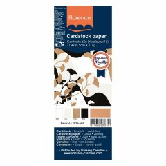 Florence • Cardstock papier Glad 11,4x30,5cm Neutral (2926-405)