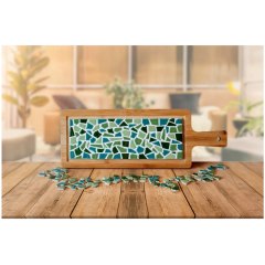 LC DIY Pakket Mozaïek Borrelplank - Groen (80000)