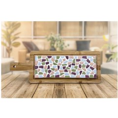 LC DIY Pakket Mozaïek Borrelplank - Pastel (80032) *