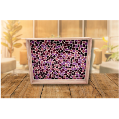 LC DIY Pakket Mozaïek Dienblad - Oud Roze (80064)