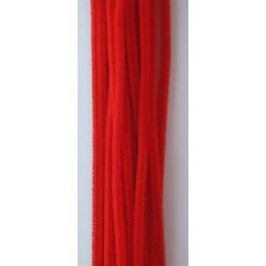 Chenille rood 6mm x 30cm 20st (800700/7103)