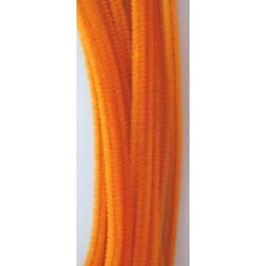 Chenille orange 6mm x 30cm 20st (800700/7108)