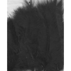 Marabou veren zwart 15 ST (12228-2801)