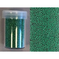 Mini pearls (zonder gat) 0,8-1,0mm Groen 22 gram 12342-4205
