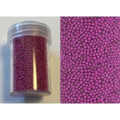 Mini pearls (zonder gat) 0,8-1,0mm Fuchsia 22 gram 12342-4210
