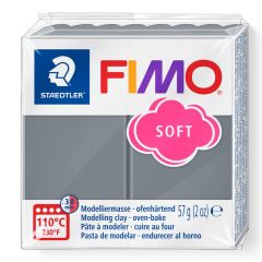 Fimo soft boetseerklei 57g Stormy Grey (8020-T80)