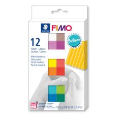 Fimo soft set - colour pack 12 brilliant colours (8023 C12-2)