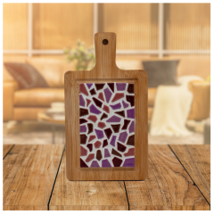 LC DIY Pakket Mozaïek Borrelplank Klein Roze (87007) 