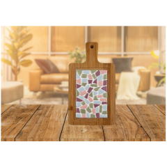 LC DIY Pakket Mozaïek Borrelplank Klein Pastel (87021) *