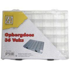 Nellie‘s Choice Vakkendoos met 36 vakken 25x18cm (11.03.17.002)