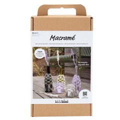CC Hobbyset Macramé Glasdecoratie (977626) *