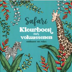 Kleurboek voor volwassenen Safari
