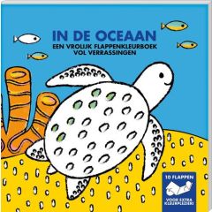 Kleurboeken met flappen - In de oceaan