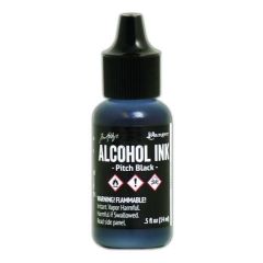 Ranger Alcohol Ink 15 ml - pitch black TIM22138 Tim Holz