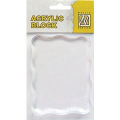 Acrylic Block  7 x 9 cm(voor clearstamps) (AB006)